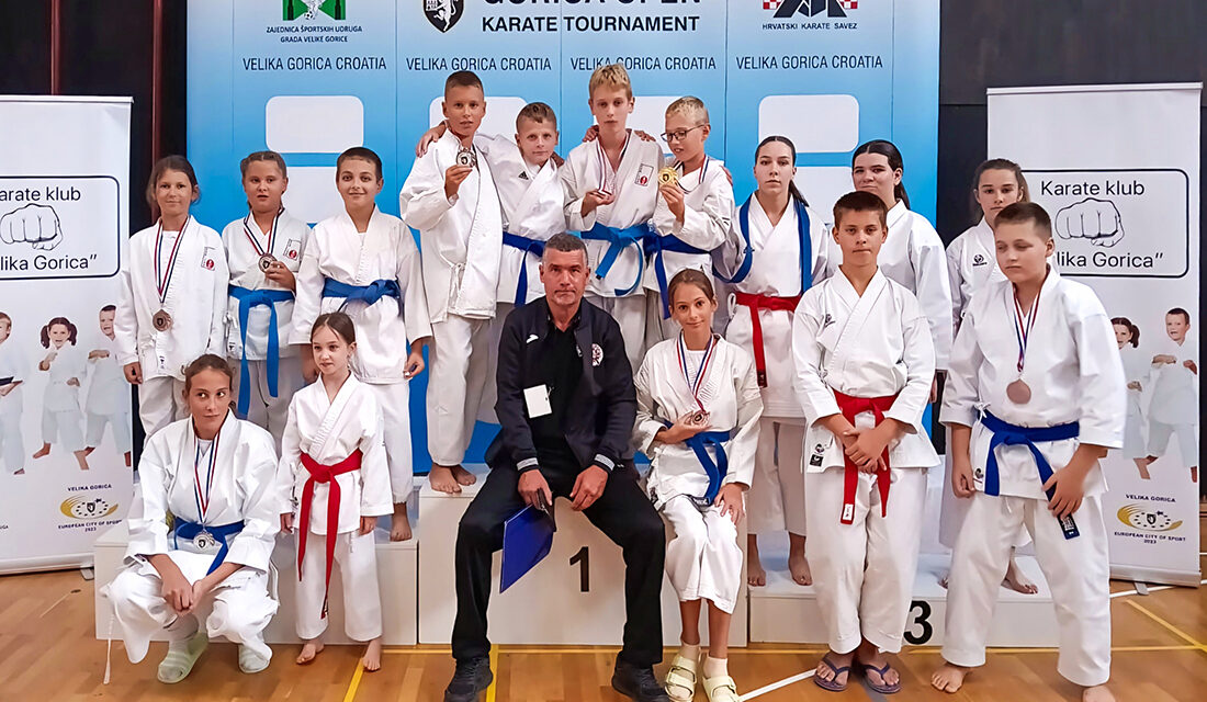 Karate klub Bibinje briljirao na prvom Gorica Open međunarodnom turniru